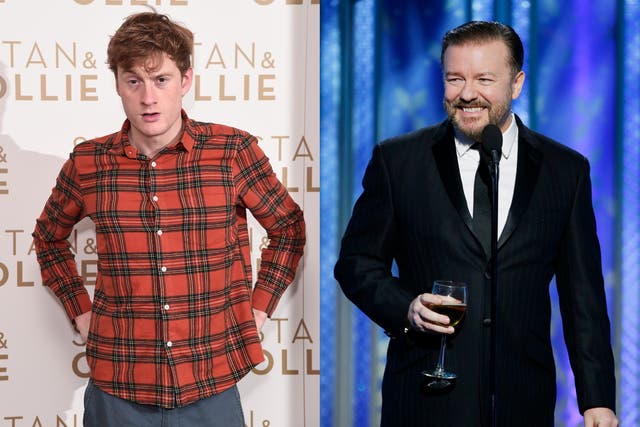 <p>James Acaster took aim at Ricky Gervais in his 2019 standup show</p>