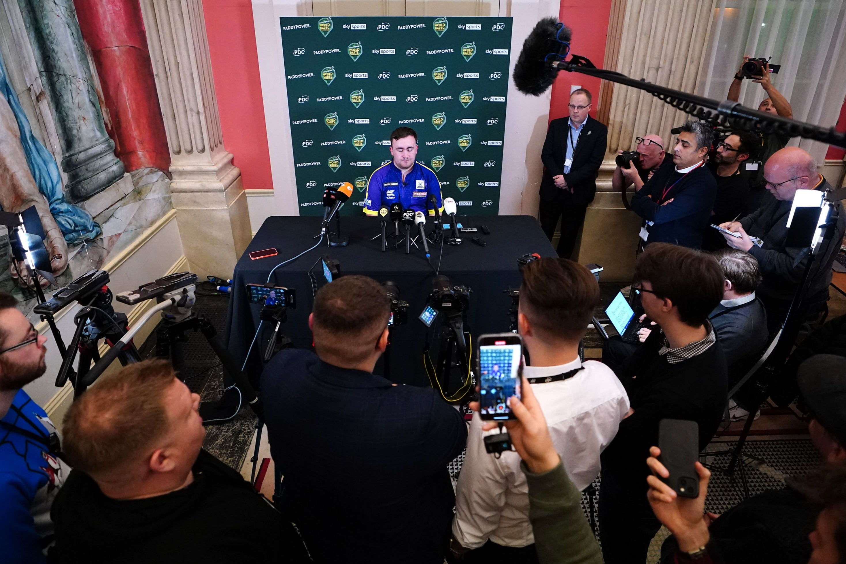 Luke Littler has become the centre of huge media attention during his run at the World Darts Championship