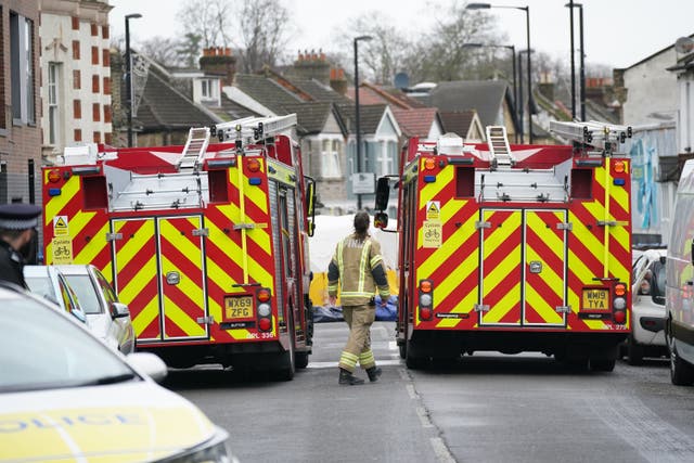 <p>Two men were killed after a fire broke out at a property in Croydon</p>