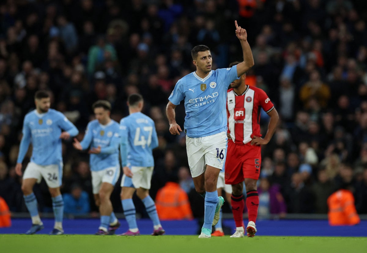 Rodri a doubt for FA Cup clash after grandmother’s death