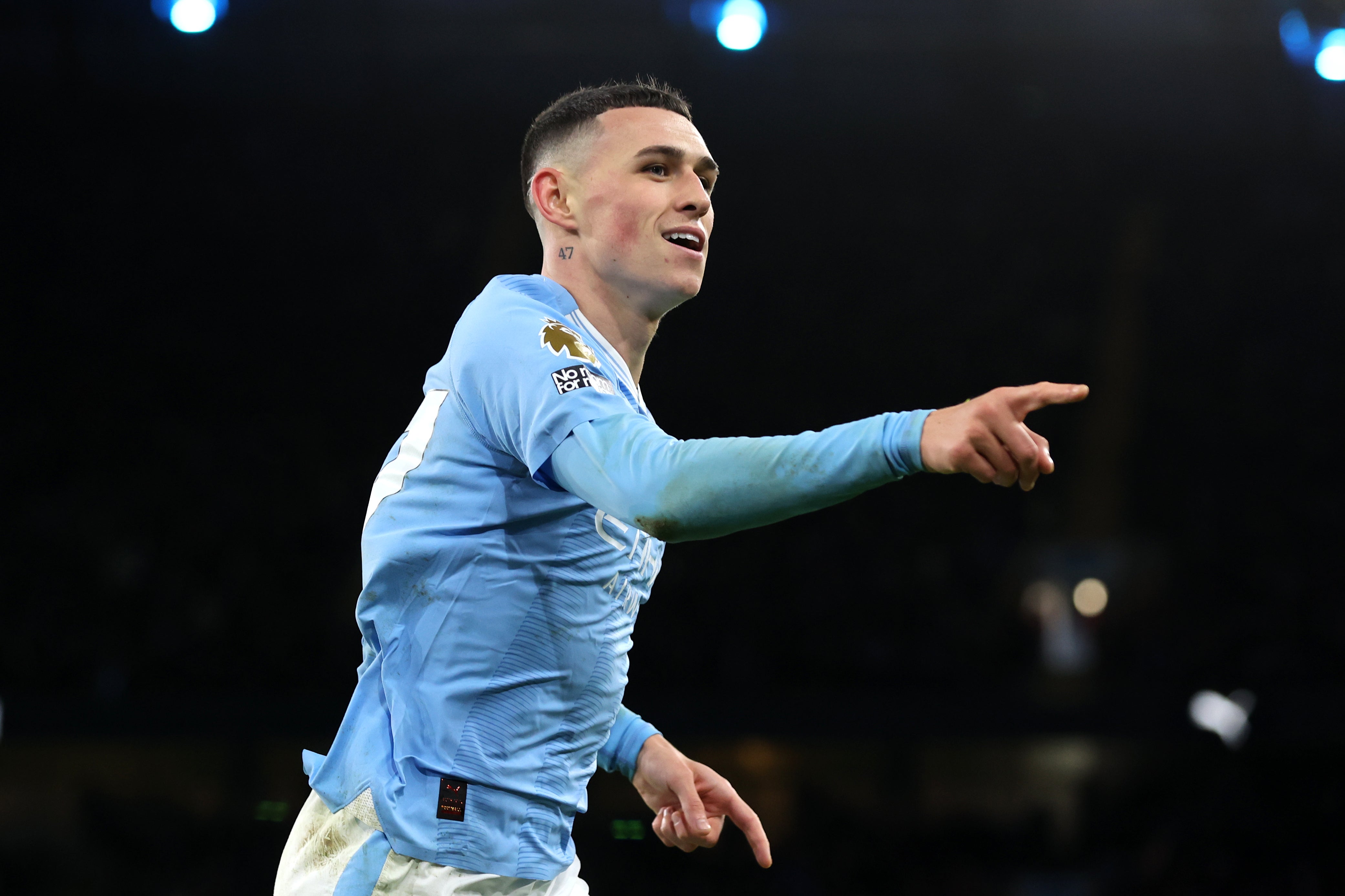 Phil Foden impressed in the triumph, assisting both goals
