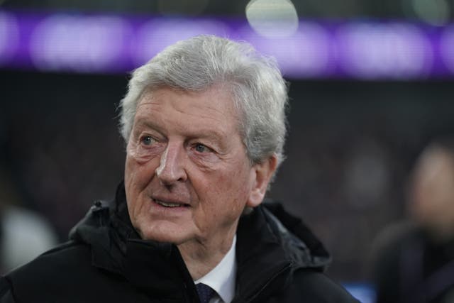 Roy Hodgson oversaw Crystal Palace’s first win since November 4 (Adam Davy/PA)