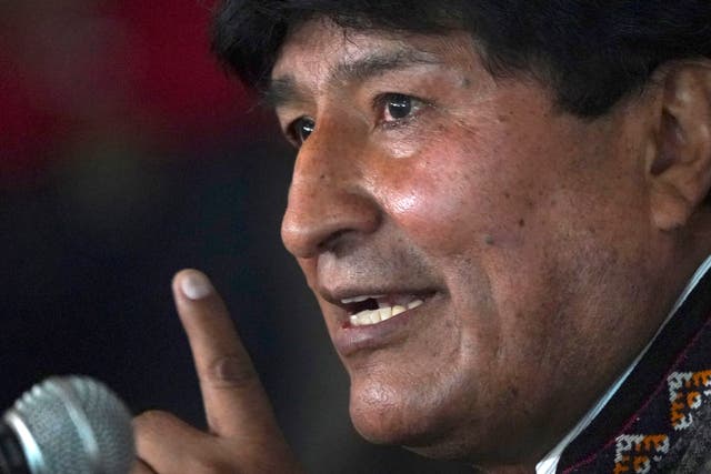 BOLIVIA-MORALES