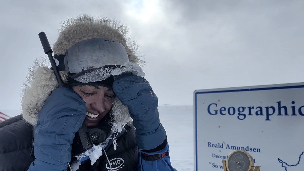 Soldier claims record for fastest woman to reach South Pole, News