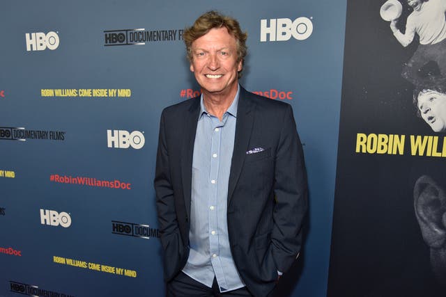 <p>Nigel Lythgoe arrives at the Los Angeles premiere of ‘Robin Williams: Come Inside My Mind’ </p>
