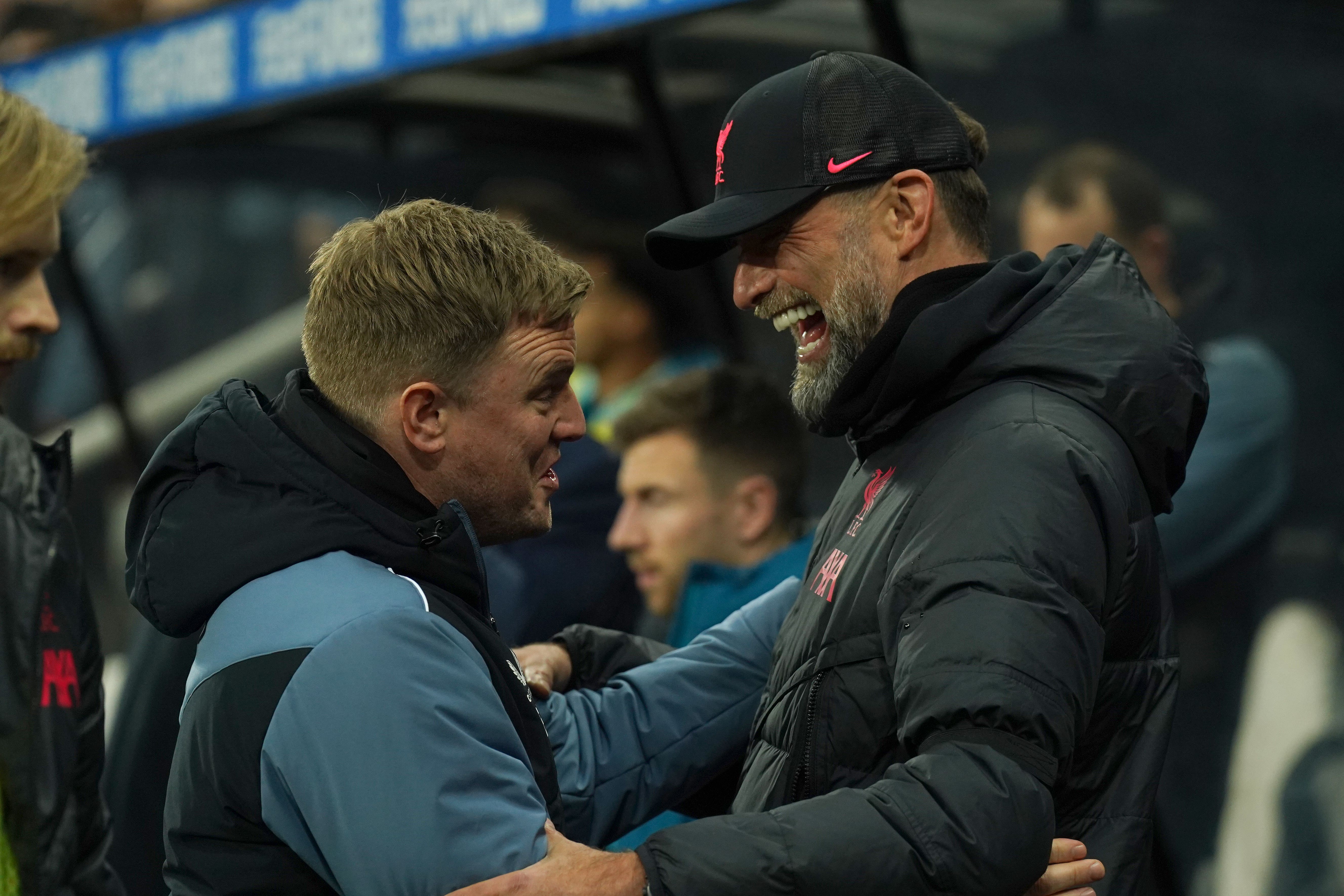 Eddie Howe had limited bench options during the loss to Liverpool, whereas Jurgen Klopp could make game-changing switches