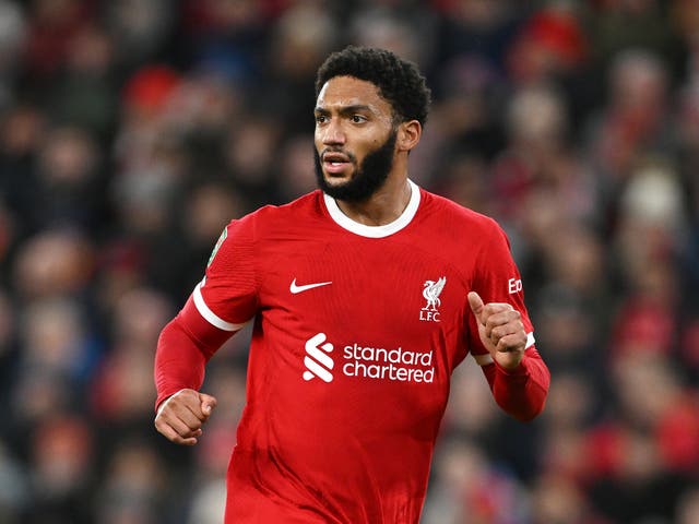 <p>As defensive injuries began to pile up at the tail end of 2023, Joe Gomez was required to fill in across the entire back four</p>