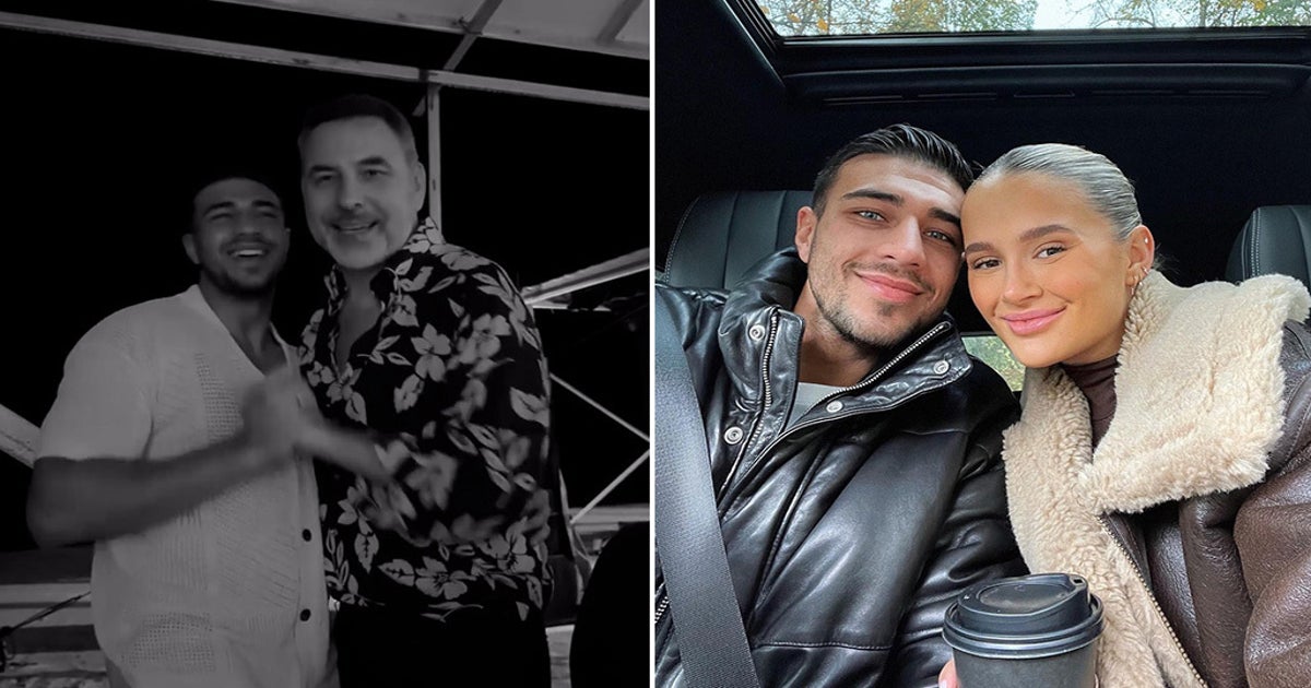 Molly-Mae Hague and Tommy Fury celebrate New Year with David