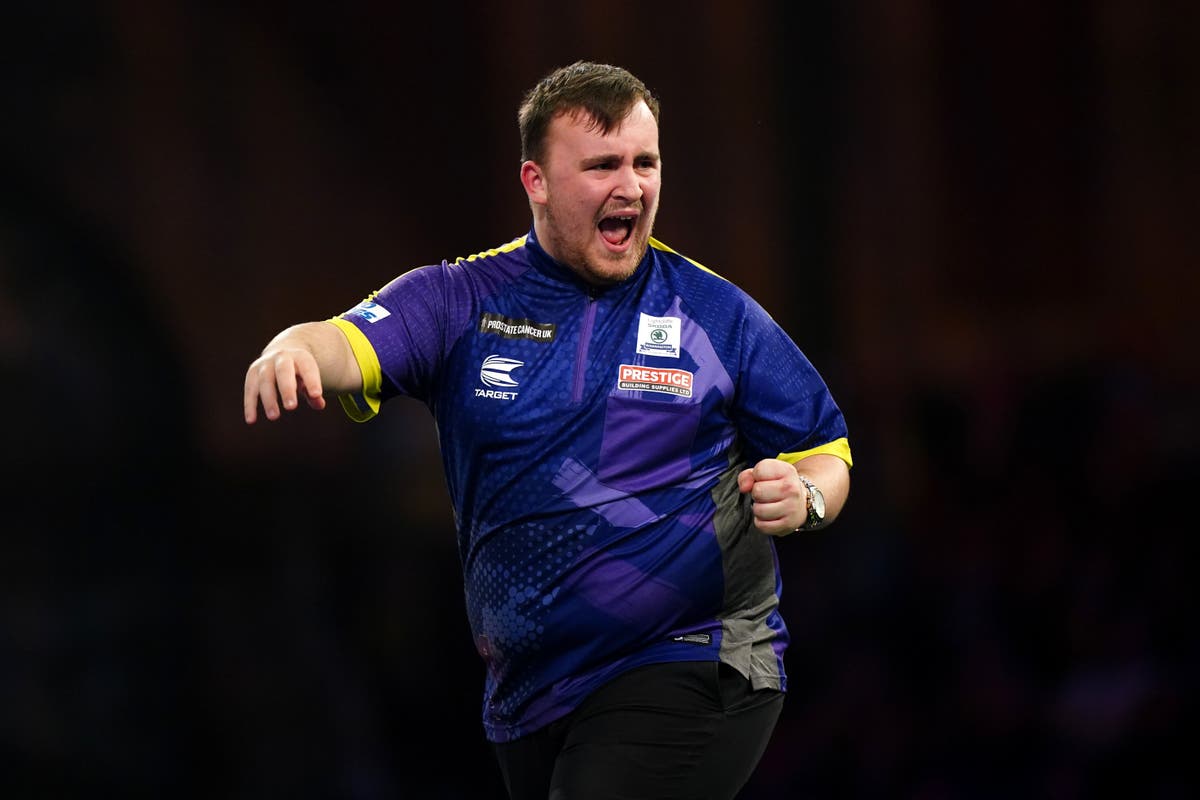 Sixteen-year-old Luke Littler storms into World Championship semi-finals