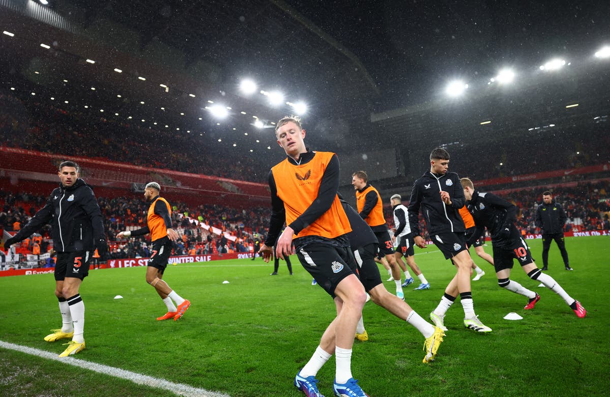 Liverpool vs Newcastle LIVE: Premier League team news, line-ups and more tonight as Kieran Trippier absent