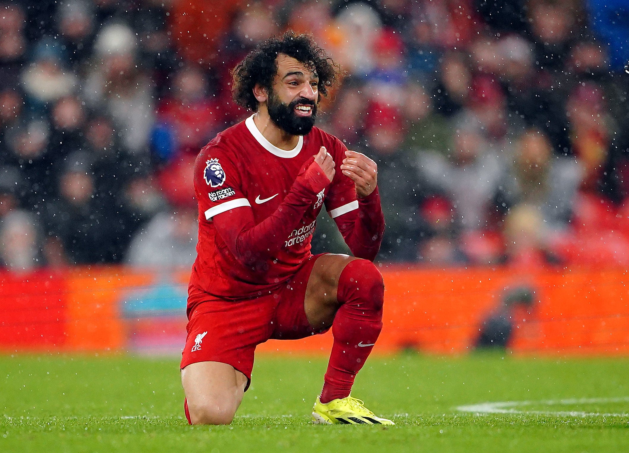 Mohamed Salah is moving closer to a playing return