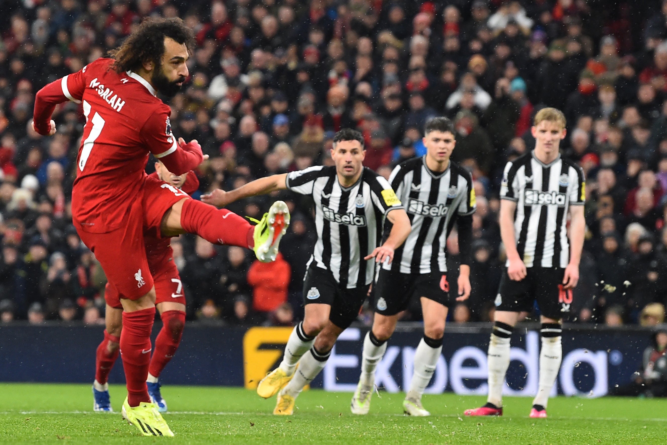 Mo Salah’s imperious nature saw him score twice and set up a third goal for Liverpool before heading to the Africa Cup of Nations
