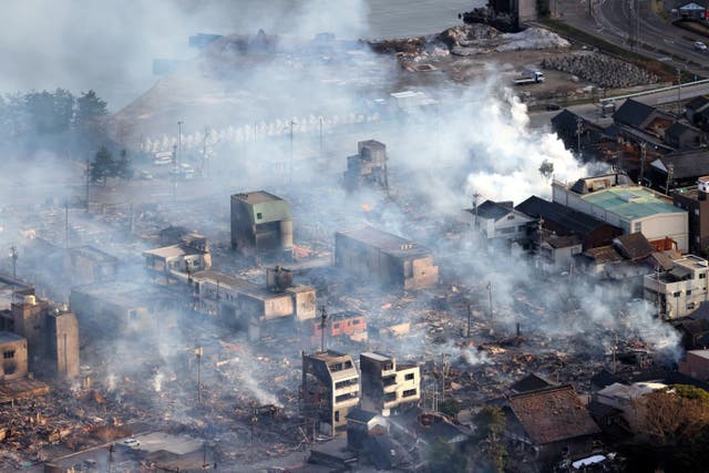 Japan earthquake today tsunami