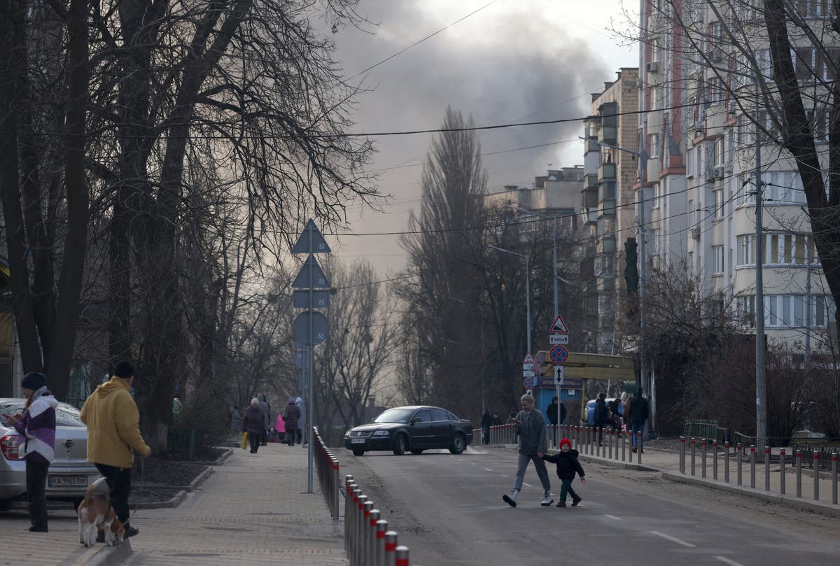 Експлозии в столицата каза кметът Виталий Кличко в официалния си