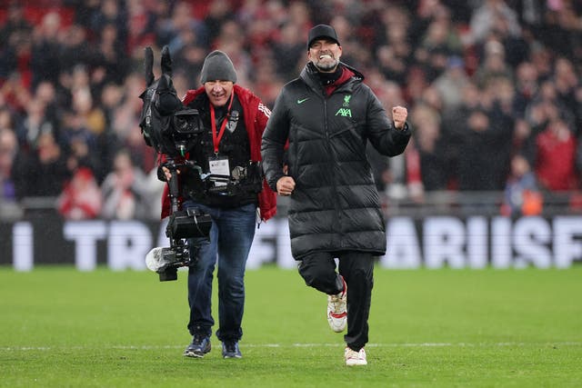 <p>Liverpool manager Jurgen Klopp briefly lost his wedding ring</p>