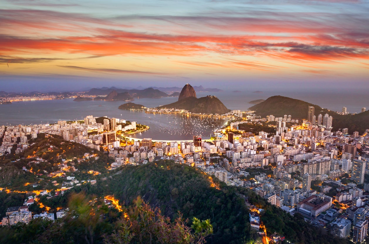 Rio has a population of almost seven million people