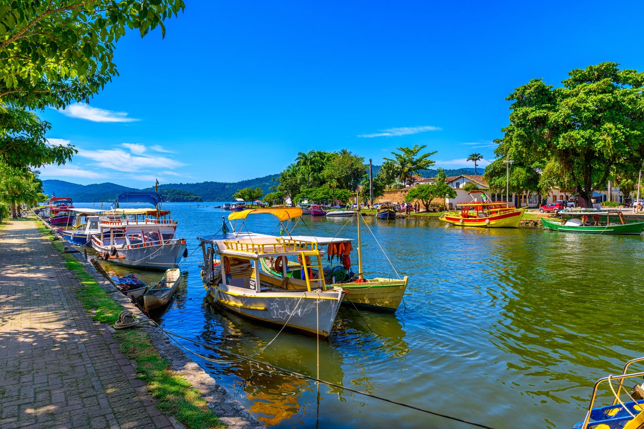 Paraty is a popular choice for short trips from Rio de Janeiro