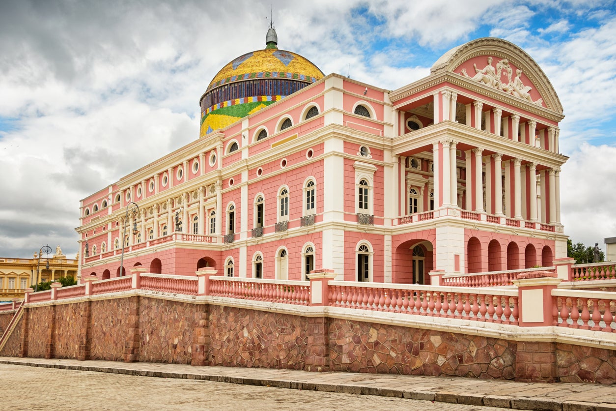 Manaus is the capital of the Brazilian state of Amazonas
