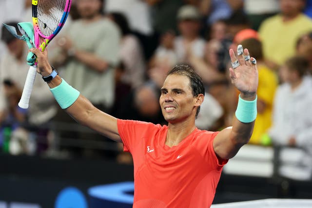 <p>Rafael Nadal, the 22-time grand slam champion, had not played since damaging his hip at the 2023 Australian Open</p>
