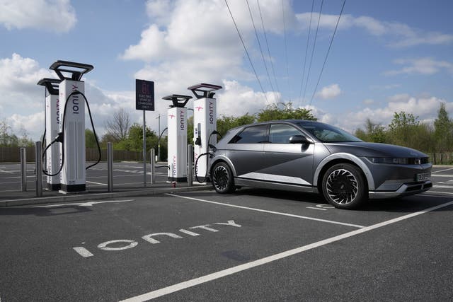 <p>New analysis shows only 39 per cent of 119 motorway service areas have hit the target number of chargers</p>