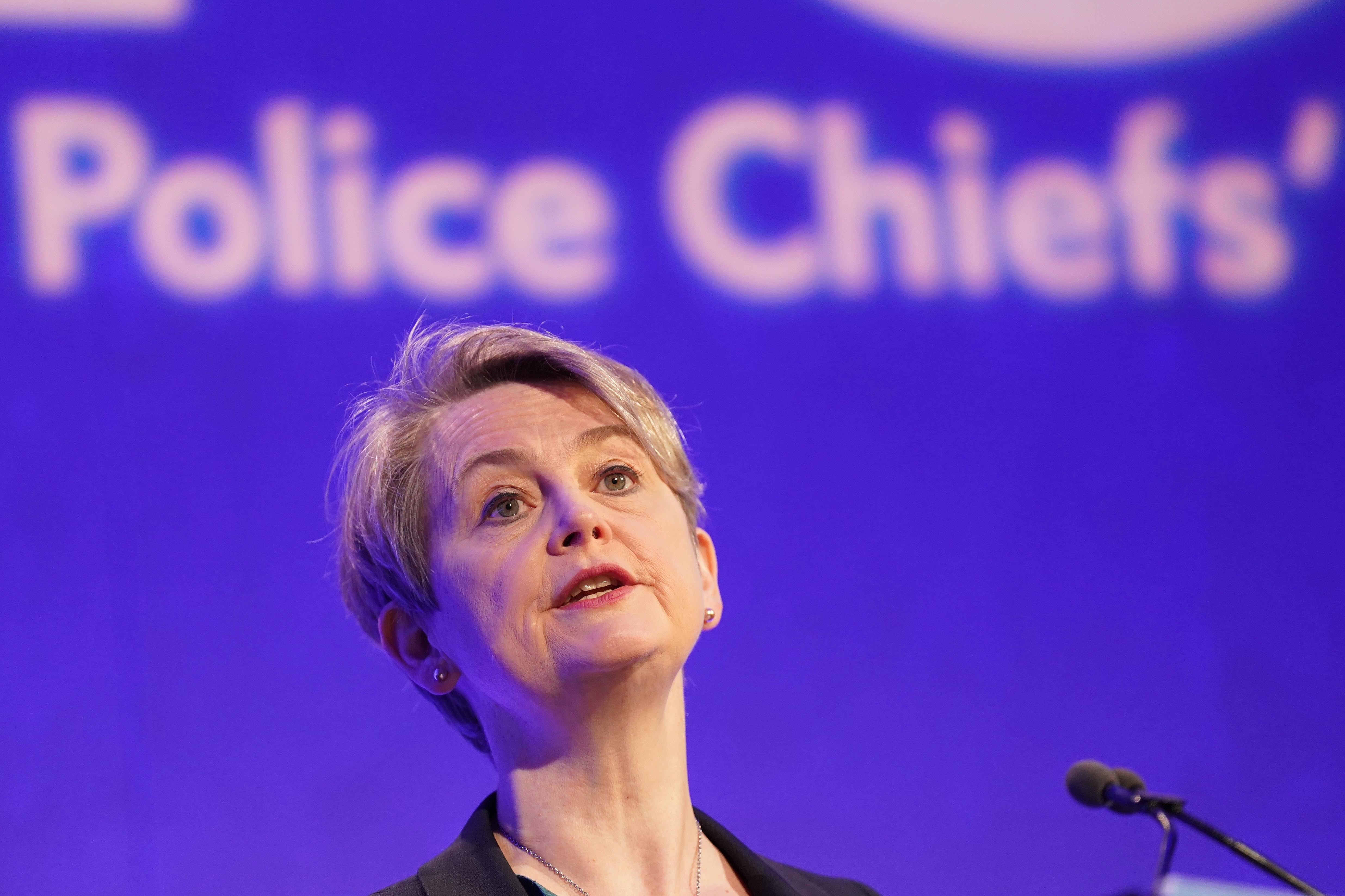 Labour’s Yvette Cooper said Mr Sunak’s claims about clearing the backlog were ‘not true’