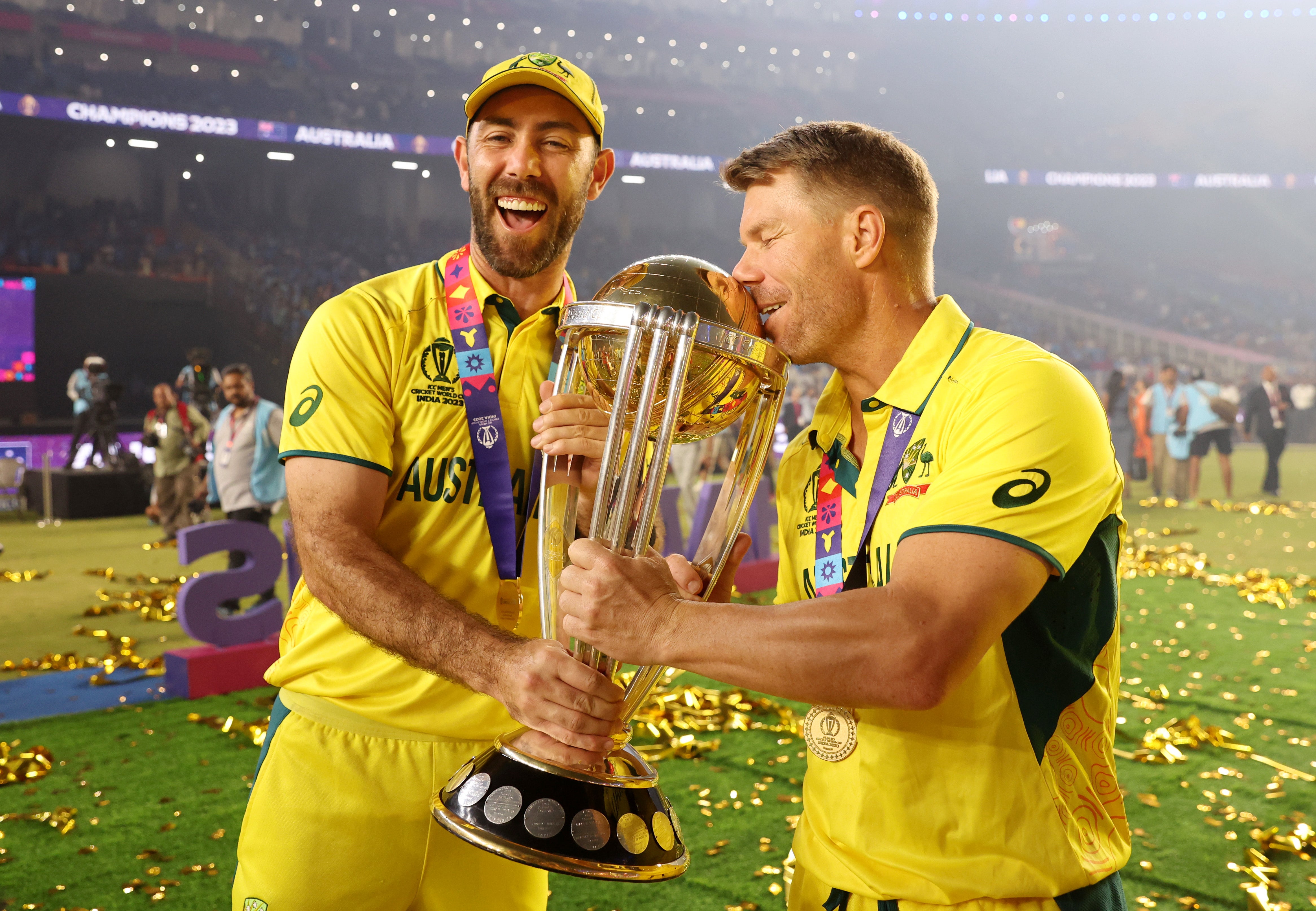 Australia won the 50-over World Cup less than a year ago in India