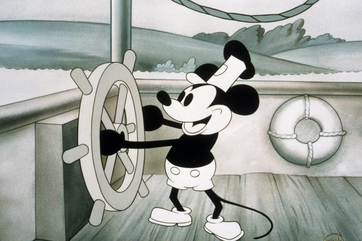 Mickey Mouse becomes horror film star as Steamboat Willie copyright expires