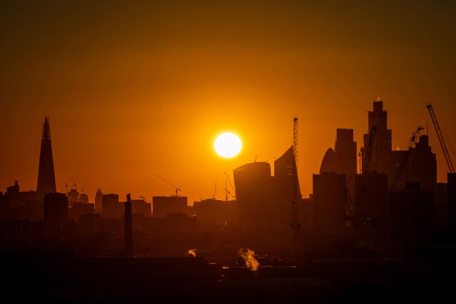 The FTSE 100 has seen a flat start to 2024 (Aaron Chown/PA)
