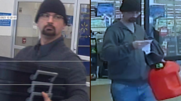 Michael Avery, 35, was seen purchasing gas cannisters