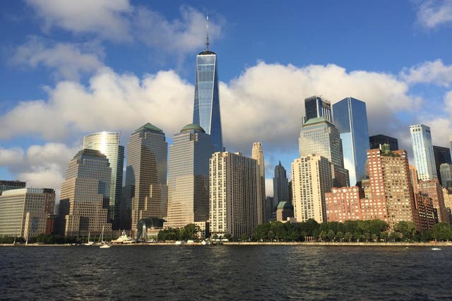 <p>Lower Manhattan, New York City as seen from the New York harbor. Urbanization is increasingly driving the evolution of populations that live in and around cities</p>