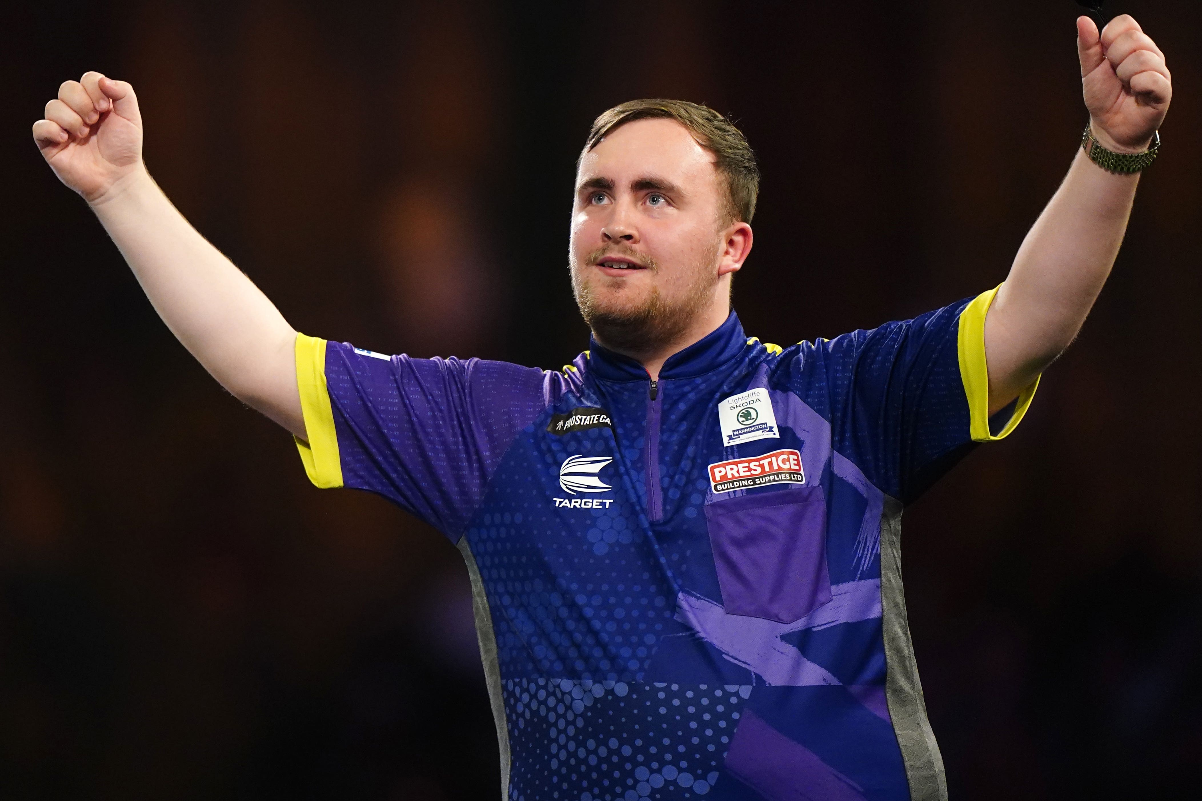 <p>Luke Littler completed a remarkable run to the World Championship final (Zac Goodwin/PA)</p>