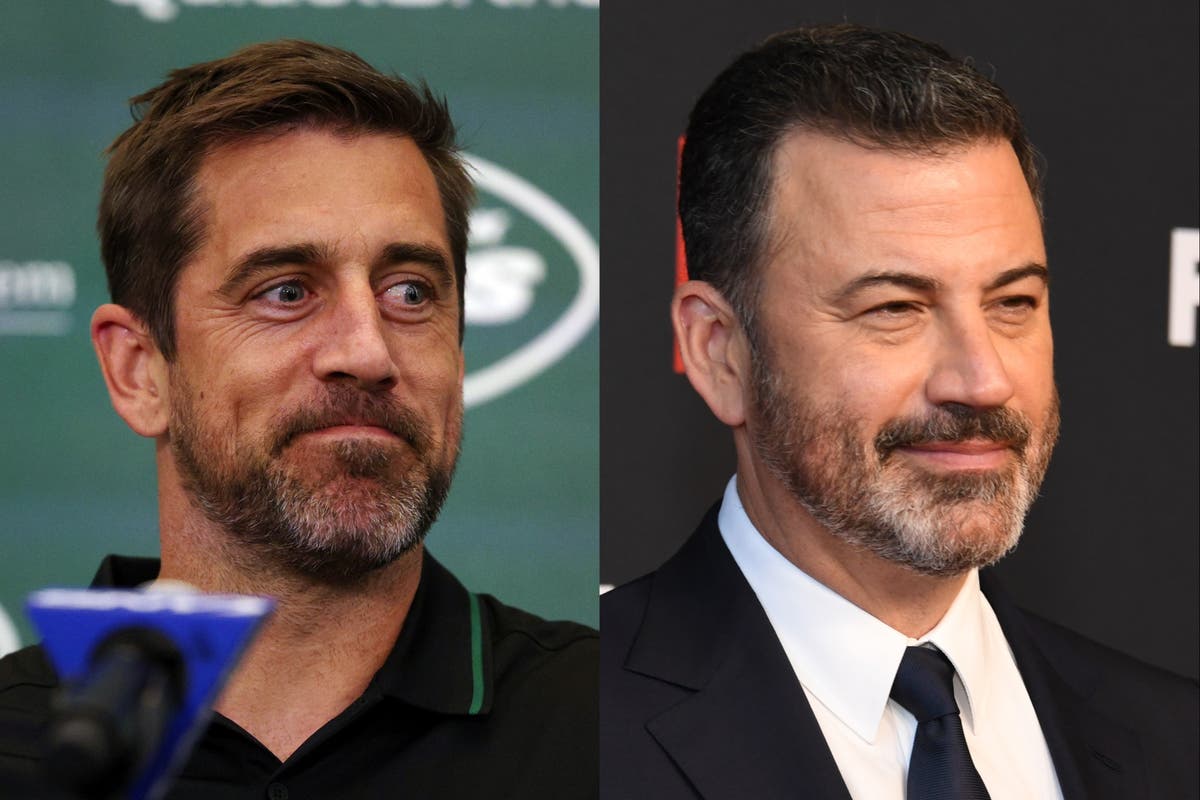 Jimmy Kimmel threatens to sue Aaron Rodgers over Epstein client list taunt