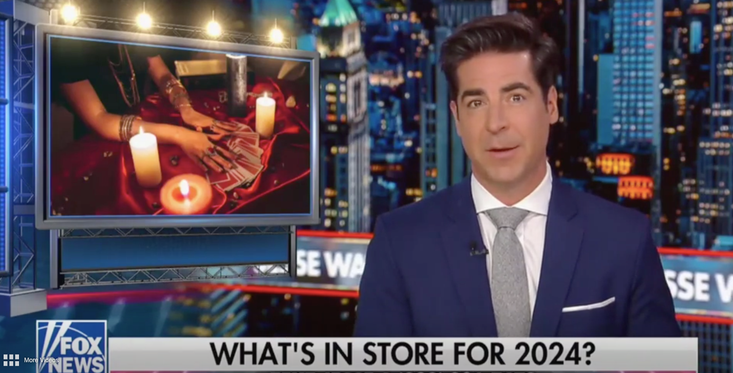 Jesse Watters welcomed psychic on his show