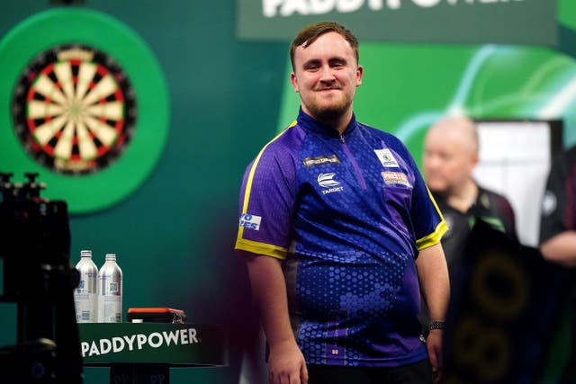 You don’t have to be as good as Luke Littler to benefit from playing darts (Zac Goodwin/PA)