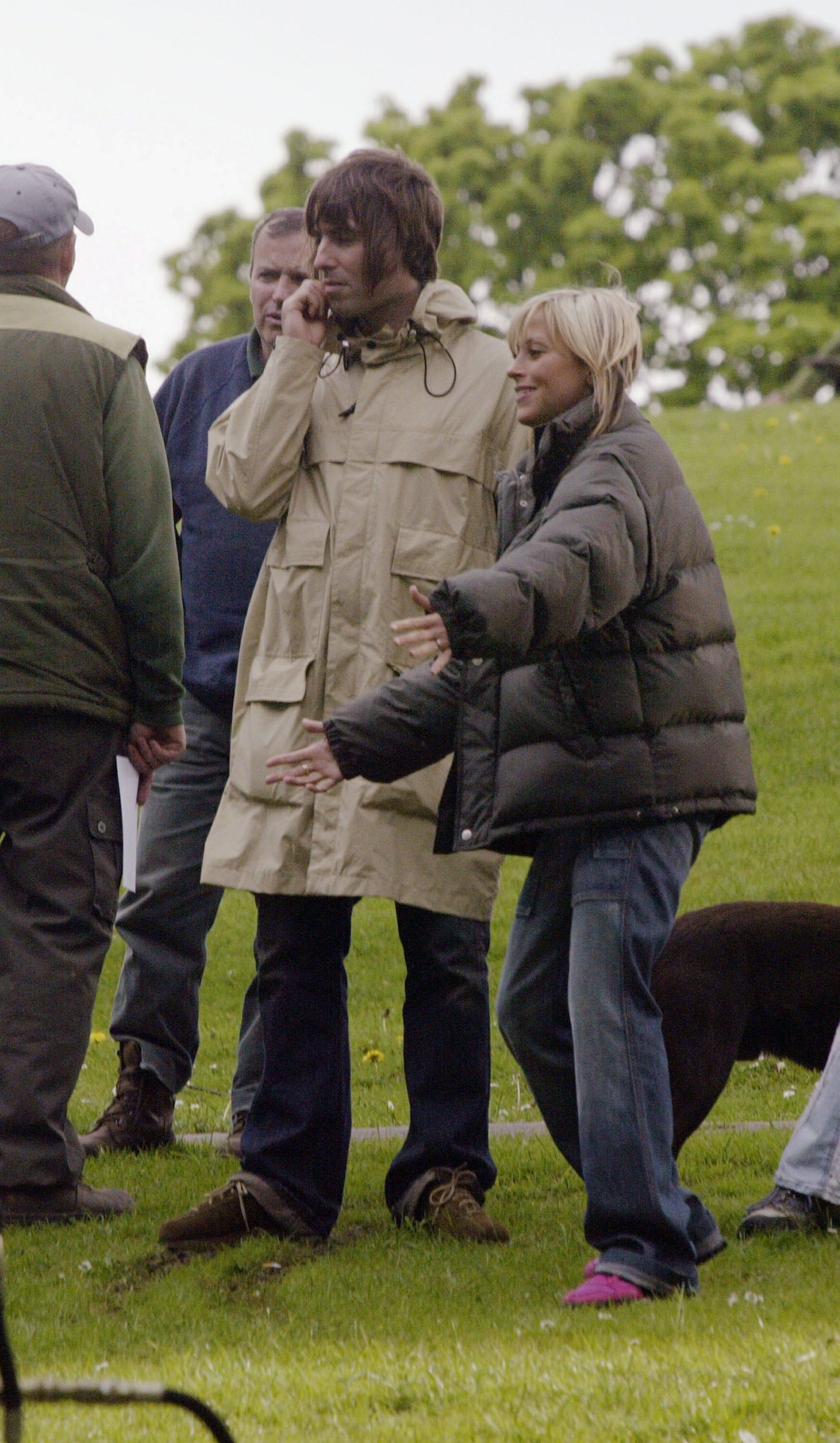 The Primrose set: Liam Gallagher with his then wife Nicole Appleton, in May 2003