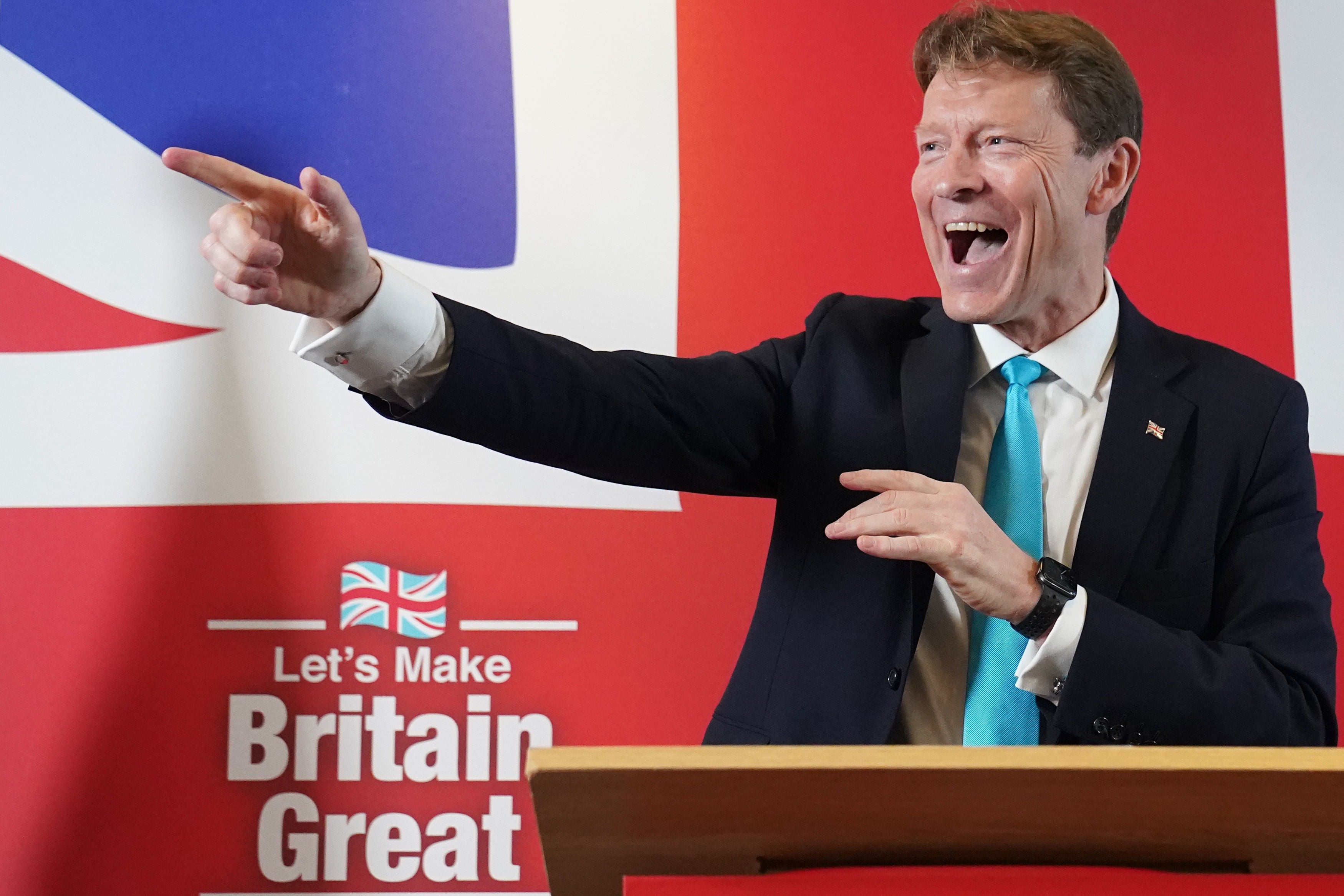Richard Tice setting out Reform UK’s stall ahead of the general election