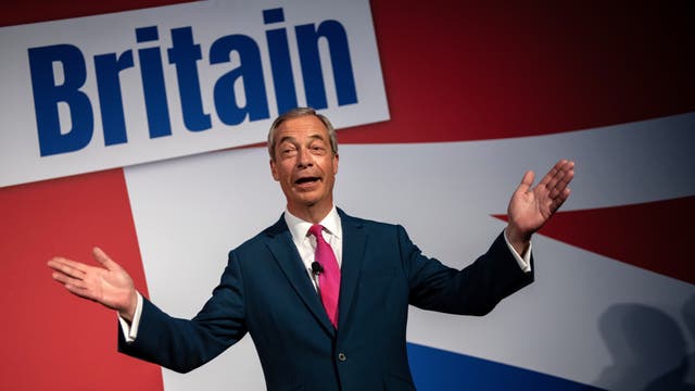 <p>Richard Tice, the party’s leader, told us he is ‘very confident’ Nigel Farage, its honorary president, will take on a bigger role but said Farage was ‘still assessing that’ </p>