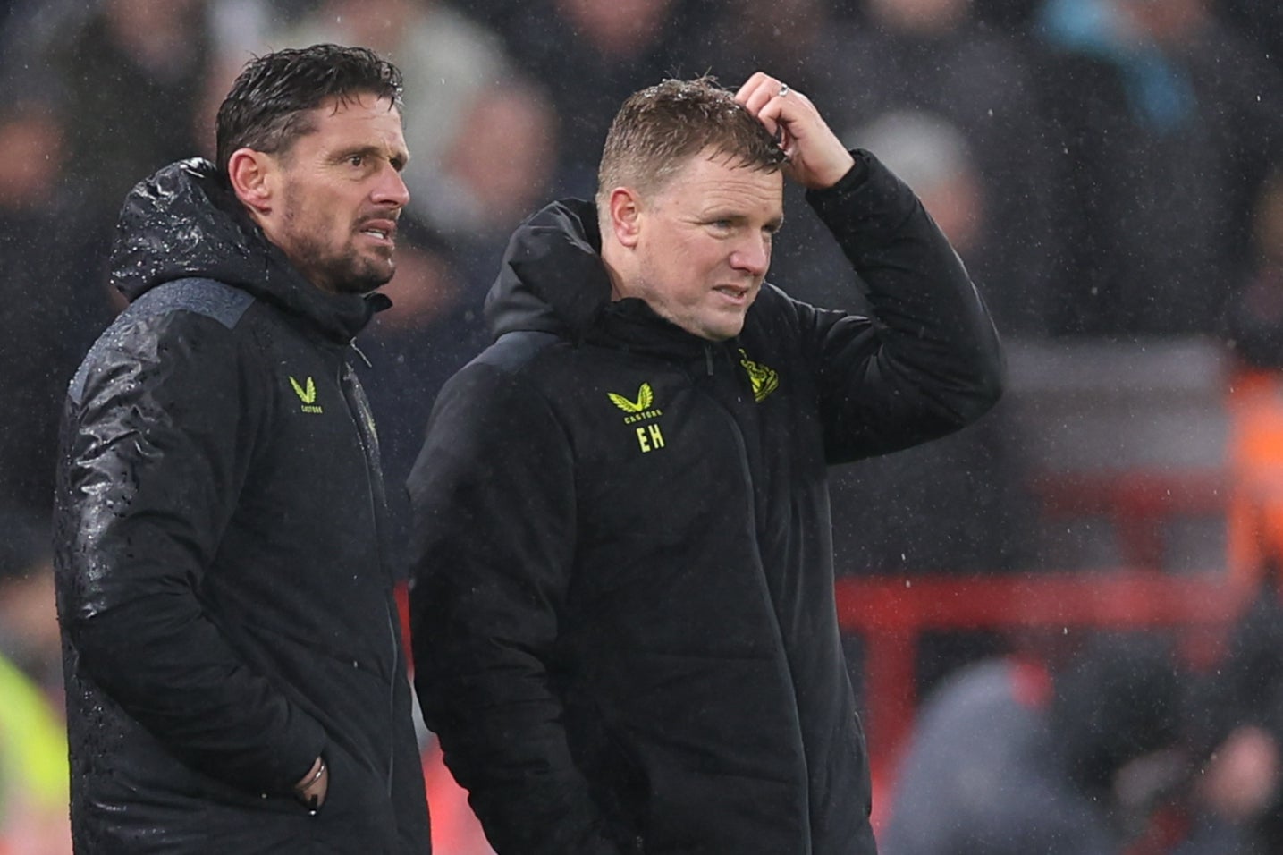 Head-scratcher: Eddie Howe and Newcastle have been left friendless in trying to boost numbers