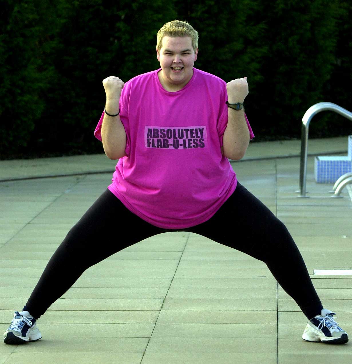 Jody Bunting appeared as a fitness guru on the Big Breakfast in the early 2000s