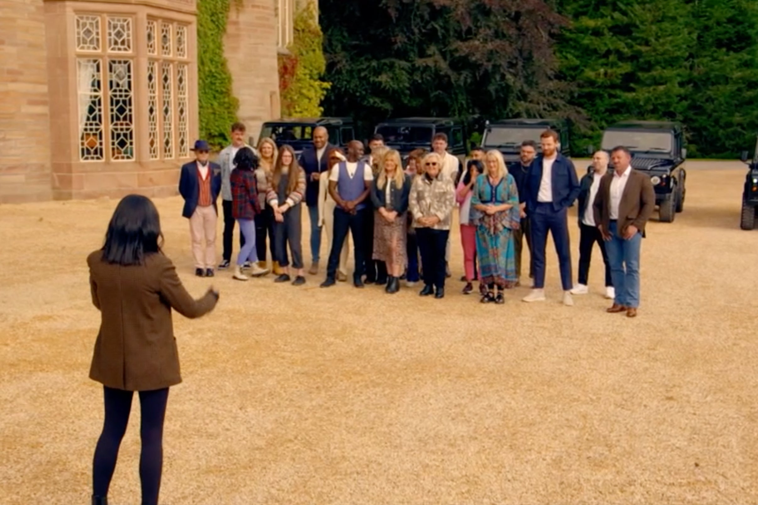 Claudia Winkleman confronting ‘The Traitors’ contestants