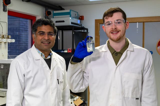 Dr Sudhagar Pitchaimuthu and PhD student Michael Walsh (Heriot-Watt University/PA)