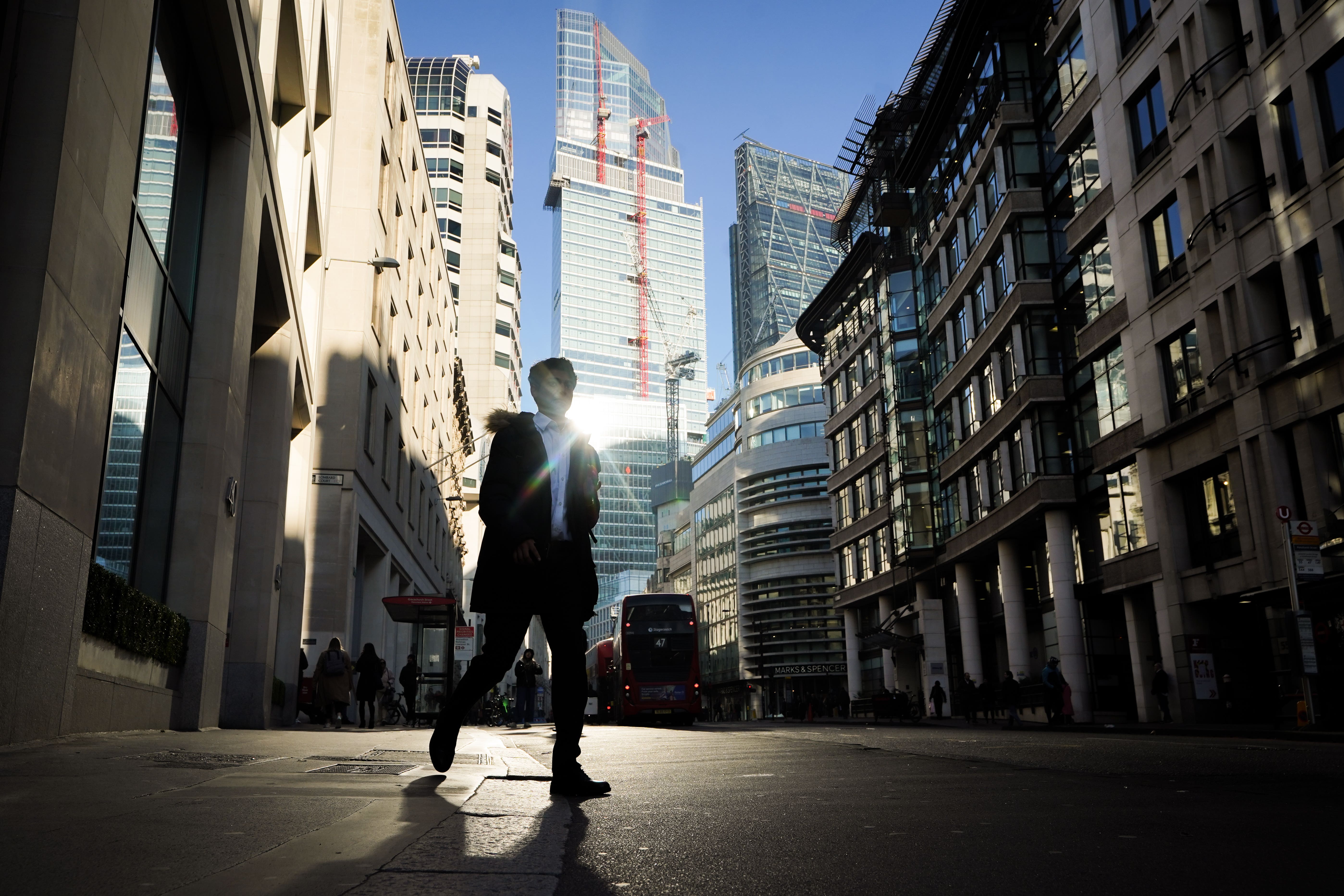 FTSE 100 bosses will have earned more than the average UK worker makes in a year by Thursday afternoon, according to new estimates (James Manning/PA)