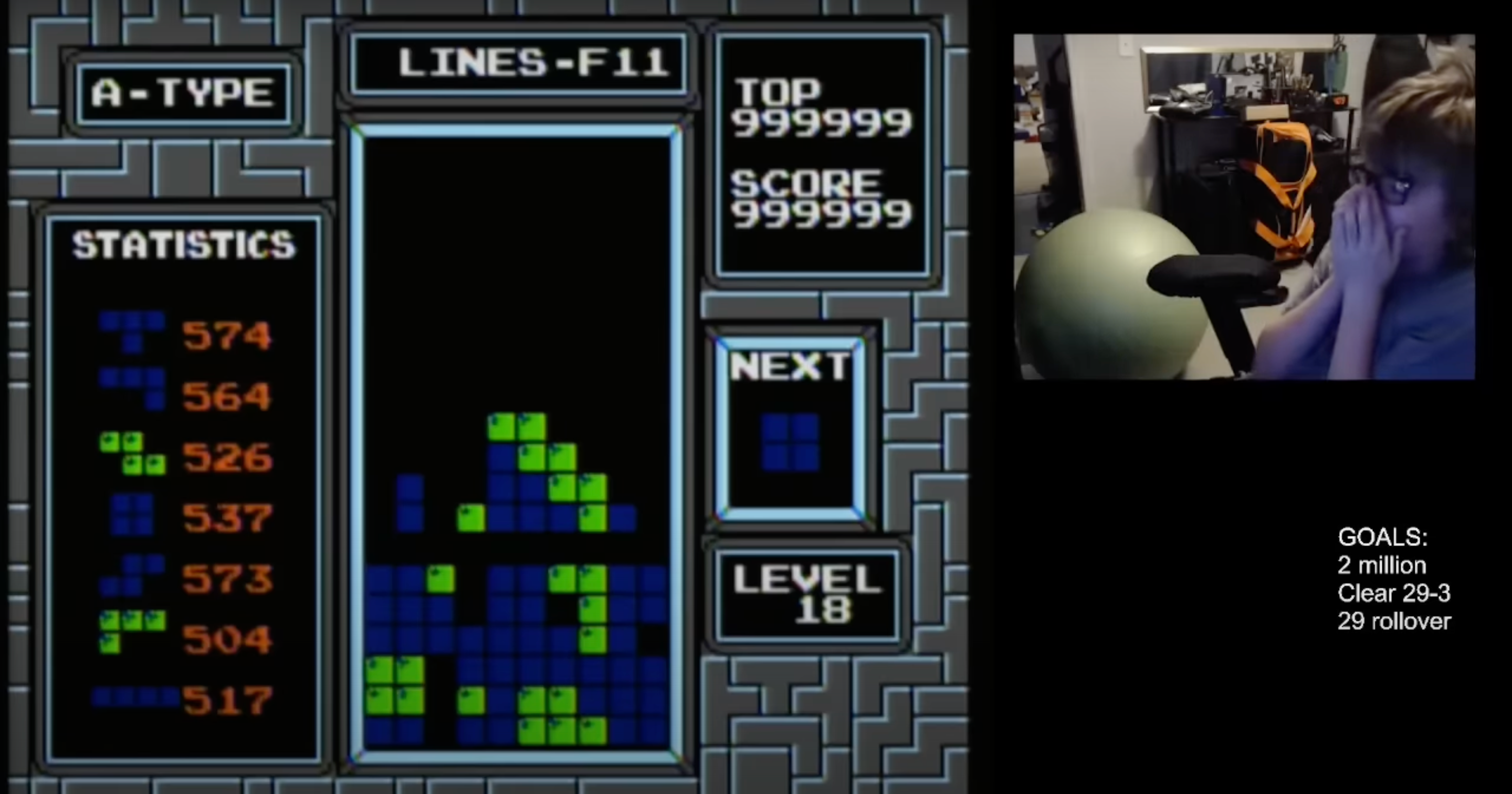 <p>Thirteen-year-old boy ‘beats’ Nintendo’s Tetris game</p>