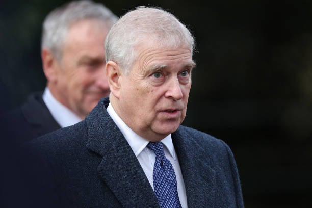 Prince Andrew attended Royal Family’s traditional Christmas Day service