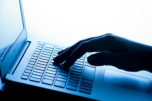 File photo dated 04/03/2017 of a woman’s hand pressing a key of a laptop keyboard. A record number of British school leavers have applied to study computing courses at university, figures from university admissions service Ucas show. Issue date: Thursday July 13, 2023.