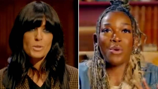 <p>Traitors contestant Jasmine takes swipe at host Claudia Winkleman.</p>