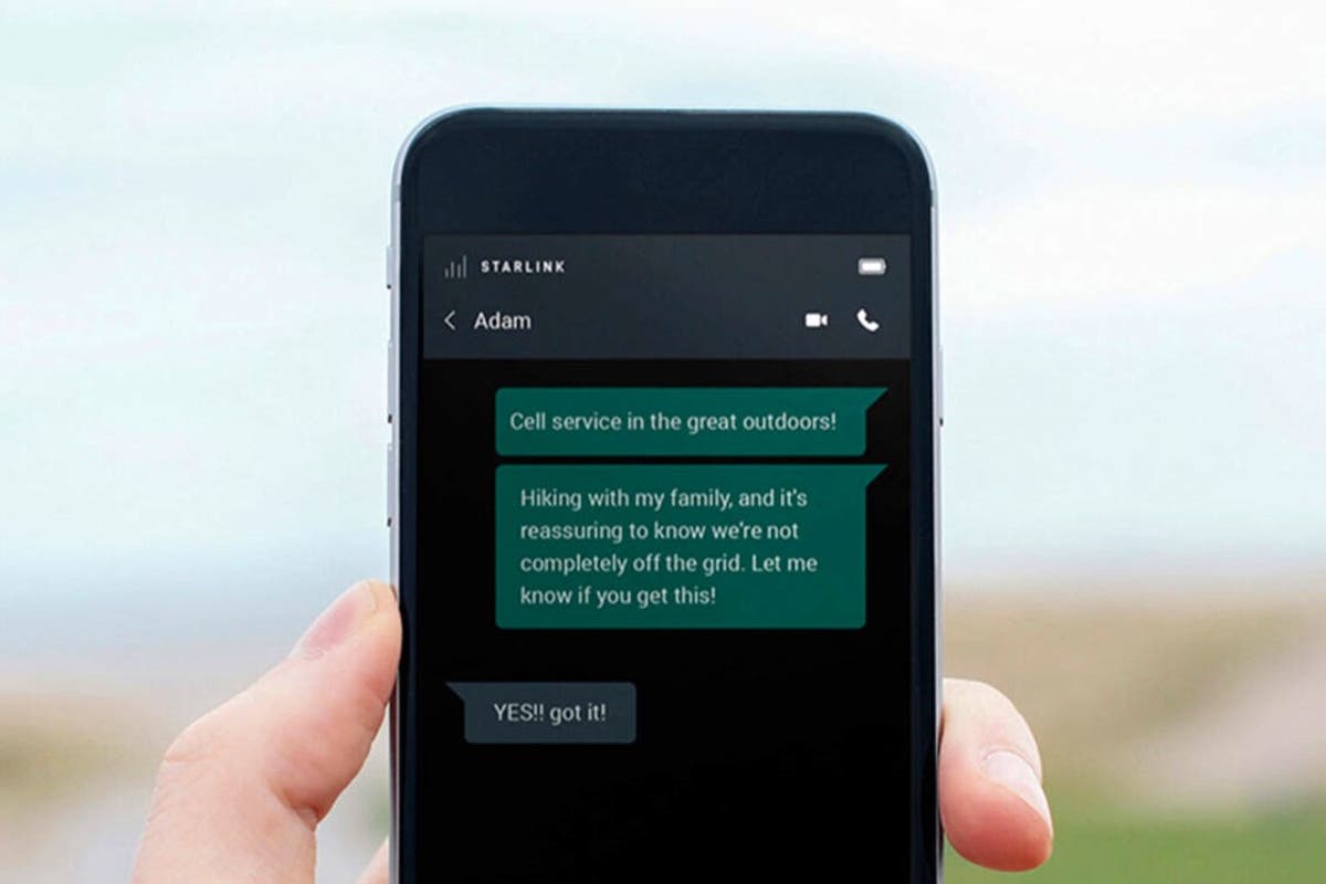 SpaceX launches first Starlink phone service