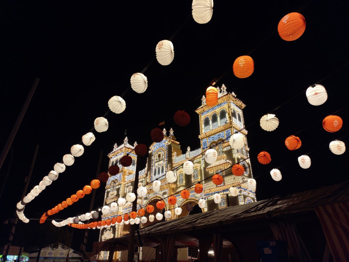 The Feria takes place two weeks after Easter