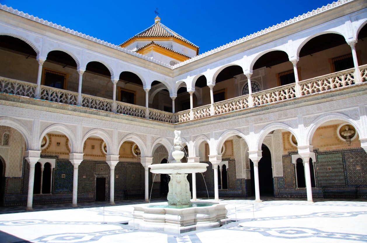 The Casa de Pilatos has an impressive marble courtyard at its centre
