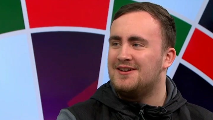 <p>Luke Littler reveals how he celebrated darts world championship final.</p>